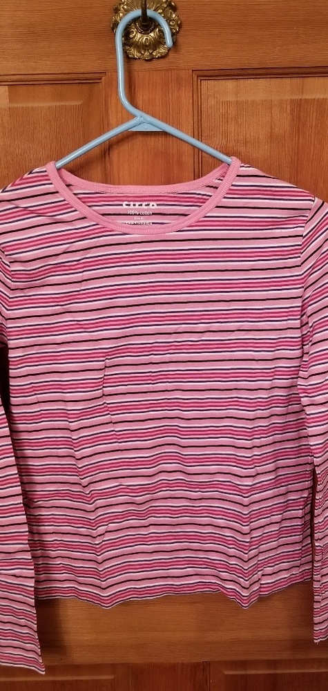 Striped Long Sleeve T Shirt